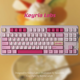 Keyria Labs Showa Dessert Customized PBT Keycaps with five sided thermal sublimation