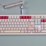 Keyria Labs Showa Dessert Customized PBT Keycaps with five sided thermal sublimation