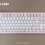 Keyria Labs  Customized PBT bear tea party Keycaps with five sided thermal sublimation