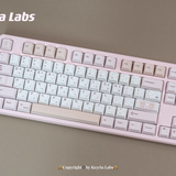 Keyria Labs  Customized PBT bear tea party Keycaps with five sided thermal sublimation