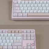 Keyria Labs  Customized PBT bear tea party Keycaps with five sided thermal sublimation