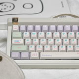 Keyria Labs  Customized PBT Love to crash Keycaps with five sided thermal sublimation