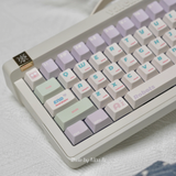 Keyria Labs  Customized PBT Love to crash Keycaps with five sided thermal sublimation