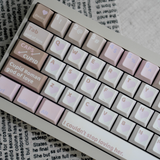 Keyria Labs  Customized PBT cupid Keycaps with five sided thermal sublimation