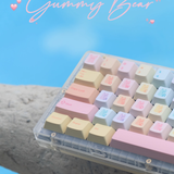 Keyria Labs  Customized PBT gummy bears Keycaps with five sided thermal sublimation