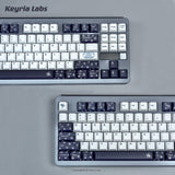 Keyria Labs  Customized PBT swan rose Keycaps with five sided thermal sublimation