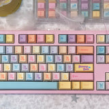 Keyria Labs  Customized PBT gummy bears Keycaps with five sided thermal sublimation