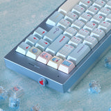 Keyria Labs Cream soda Customized PBT Keycaps with five sided thermal sublimation