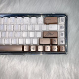 Keyria Labs/Gold Brown/Emerald Pearl Tears/Original Factory Height Keycaps