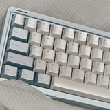 Keyria Labs  Customized PBT  pearl tears Arctic Ocean Keycaps with five sided thermal sublimation