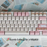 KeyriaLabs/Tulip & Cat Custom Keycaps Full Set