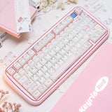 Keyria Red / Hello Kitty Cute Pink Transparent Jelly Original Factory Height Keycap
