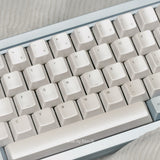 Keyria Labs  Customized PBT  pearl tears Arctic Ocean Keycaps with five sided thermal sublimation