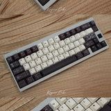 Keyria Labs  Customized PBT Chocolate Houndstooth Keycaps with five sided thermal sublimation