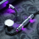 Keyria Labs single crystal copper plated silver wire magnetron luminescent aviation plug wire