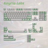 Keyria Labs/Gold Brown/Emerald Pearl Tears/Original Factory Height Keycaps