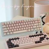 KeyriaLabs/Rose Story Customized PBT Keycaps with Five-Side Thermal Sublimation