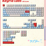 Keyria Labs Cream soda Customized PBT Keycaps with five sided thermal sublimation