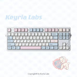 Keyria Labs/ Little Lamb by the Pillow Dream PBT Custom Keycaps Five-Sided Thermal Sublimation