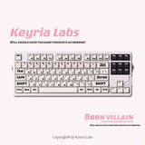 Keyria Labs/Born Villain Custom Keycaps with Five Sides Thermal Sublimation