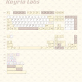 Keyria Labs / Little Bear Tea Party Little Bear Yellow PBT Custom Keycaps Five-Sided Heat Sublimation