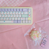 Keyria Labs  Customized PBT Love to crash Keycaps with five sided thermal sublimation